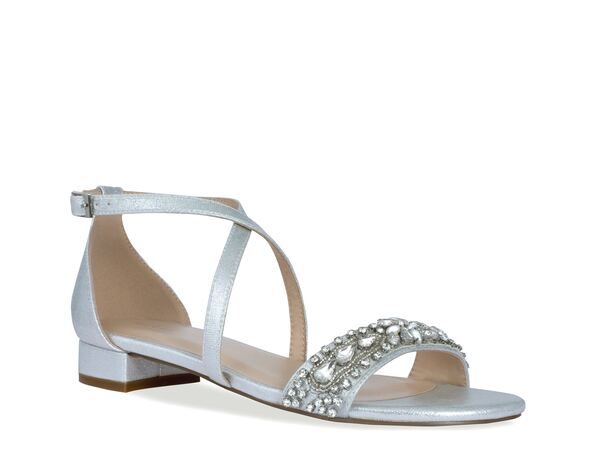 パラドックスロンドン レディース シューズ サンダル Paradox London Elyse Sandal Silver Metallic シルバー
