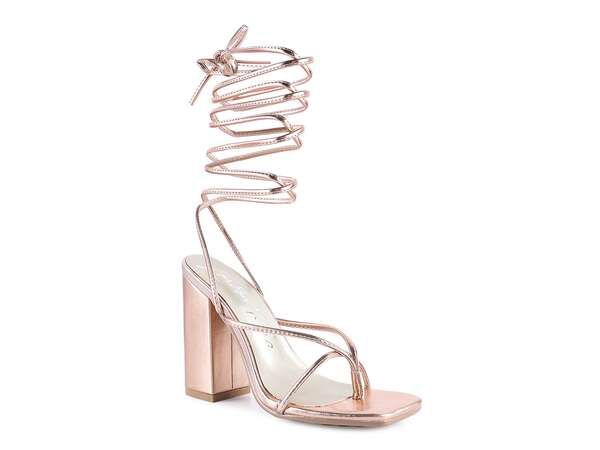 ロンドンラグ レディース シューズ サンダル London Rag Shewolf Sandal Rose Gold ゴールド