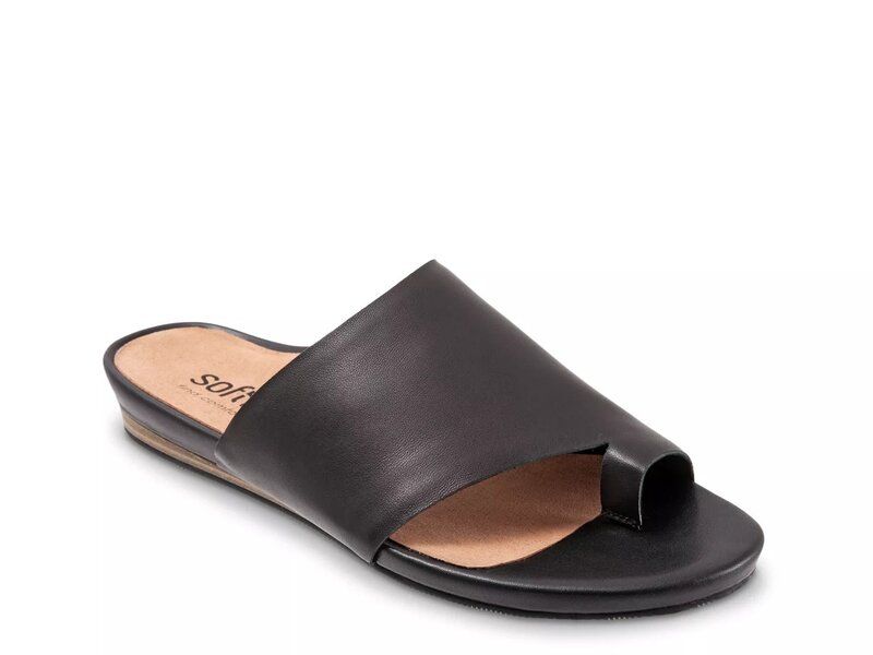 ソフトウォーク レディース シューズ サンダル Softwalk Corsica Sandal Black ブラック
