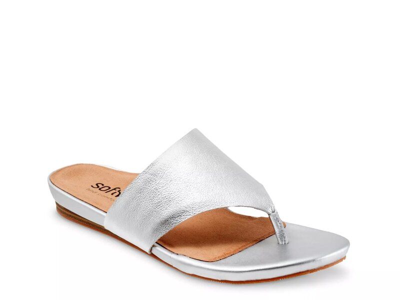ソフトウォーク レディース シューズ サンダル Softwalk Chandler Sandal Silver Metallic シルバー