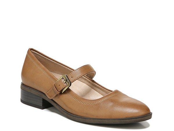 ソウルニュトライザー レディース シューズ パンプス SOUL Naturalizer Ramona Mary Jane Flat Light Brown ブラウン