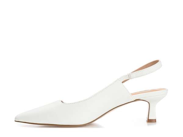 ジュルネ コレクション レディース シューズ パンプス Journee Collection Paulina Pump White ホワイト