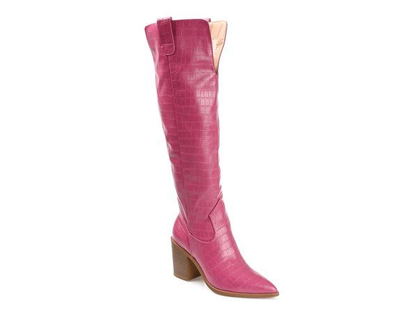 ジュルネ コレクション レディース シューズ ブーツ・レインブーツ Journee Collection Therese Boot Fuchsia フューシャ