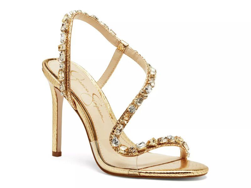 ジェシカシンプソン レディース シューズ サンダル Jessica Simpson Jaycin Sandal Gold ゴールド