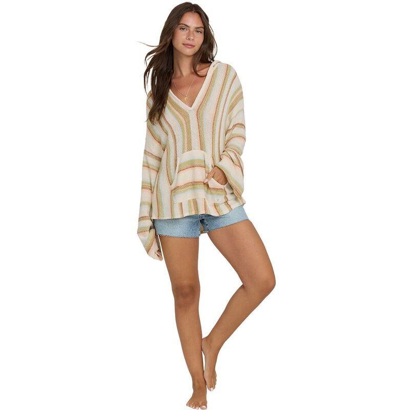 ビラボン レディース アウター ニット・セーター Billabong Baja Beach Top Womenstone ストーン
