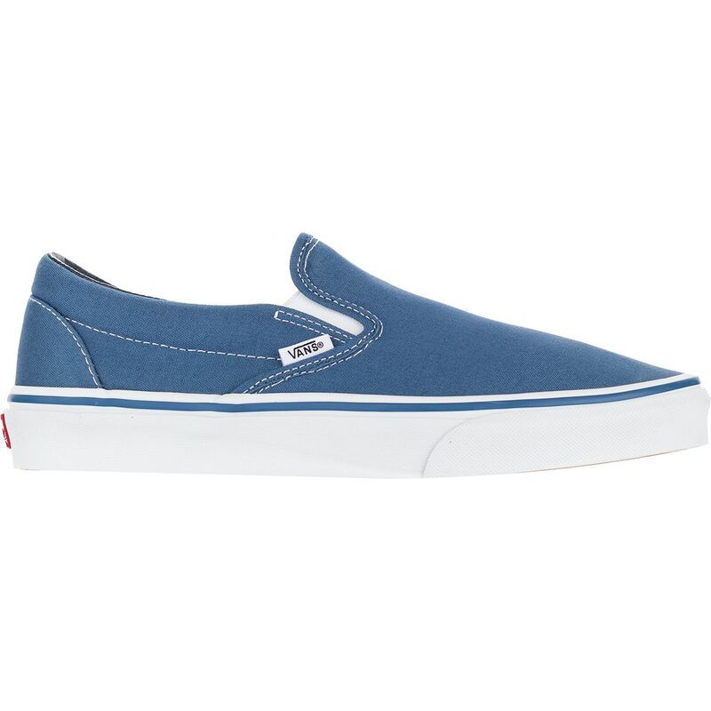 バンズ レディース シューズ スリッポン・ローファー Vans Classic SlipOn Shoe Navy ネイビー