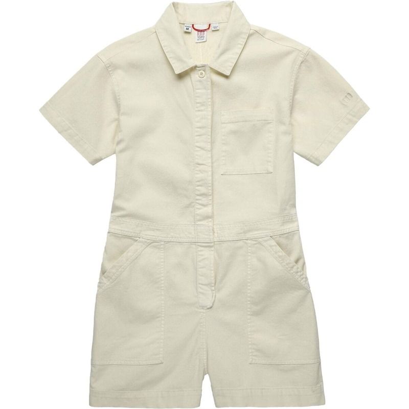 トポ・デザイン レディース ボトムス スカート ロンパース Topo Designs Dirt Romper Womens Bone White ホワイト