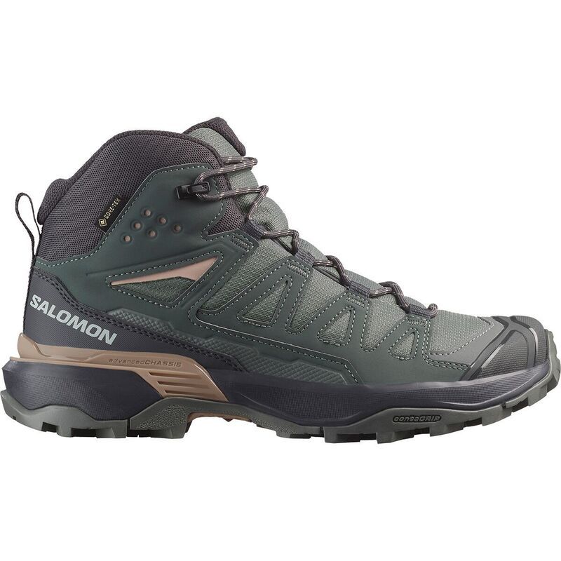 サロモン レディース シューズ ブーツ・レインブーツ Salomon X Ultra 360 Mid GTX Hiking Boot Womensedona SageUrban ChicEtherea セージ