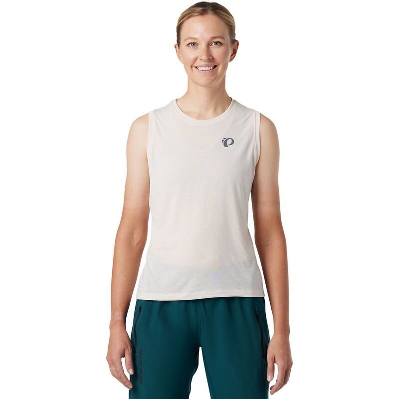 パールイズミ レディース トップス タンクトップ PEARL iZUMi Canyon Tank Womens Whitecap Gray グレー