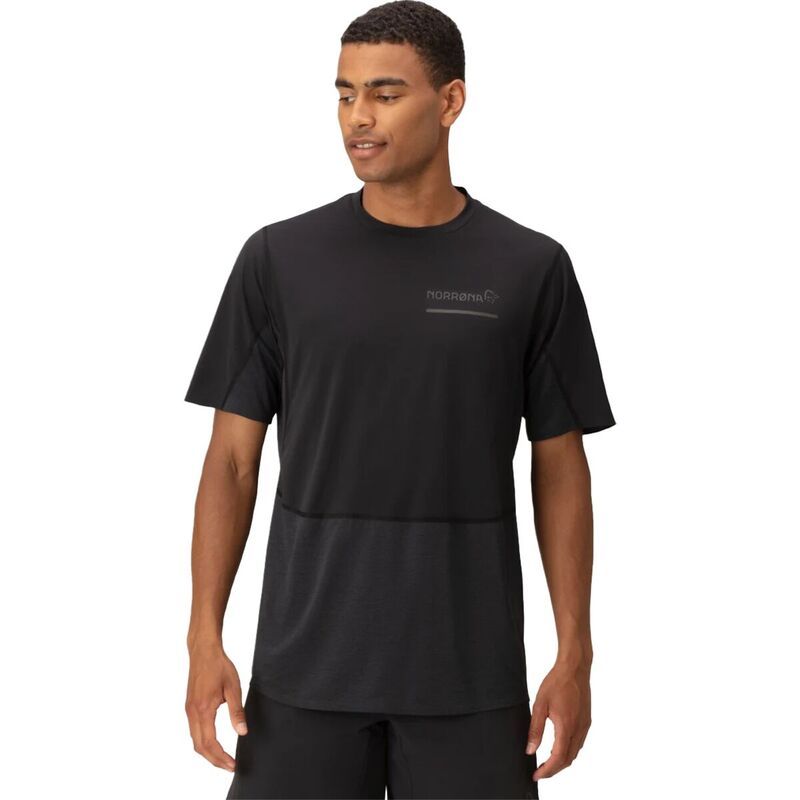 ノローナ メンズ トップス シャツ Tシャツ Norrona Senja Equaliser Lightweight TShirt Mens Caviar