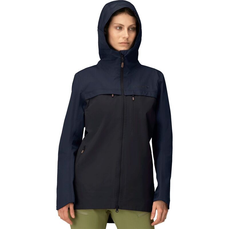 ノローナ レディース アウター ジャケット・ブルゾン コットン ジャケット Norrona Femund Cotton Jacket Womens Navy Blazer ネイビー