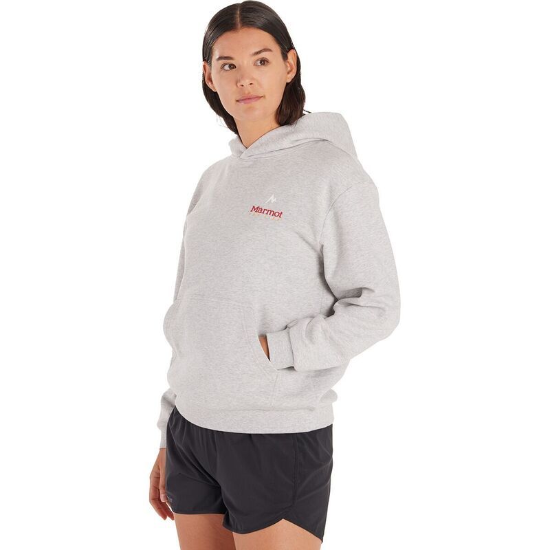 マーモット レディース アウター パーカー・スウェット パーカー Marmot for Life Hoodie Womens Light Grey Heather グレー