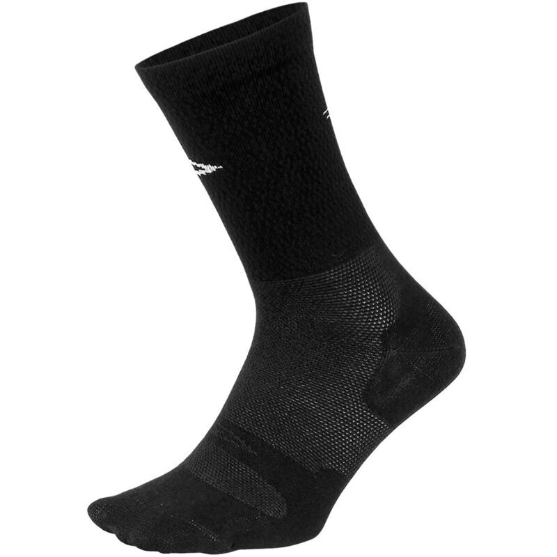 ディフィート メンズ アンダーウェア 靴下 DeFeet Levitator Lite 6in Sock LiteBlack ブラック