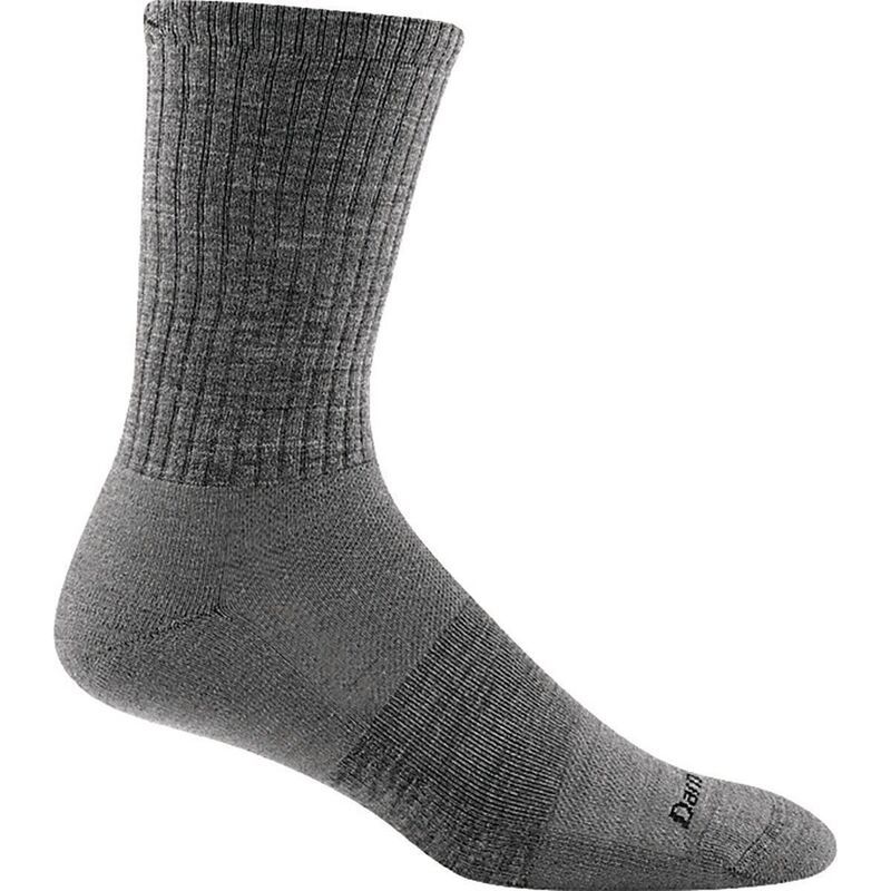 ダーンタフ メンズ アンダーウェア 靴下 Darn Tough The Standard Crew Light Sock Mens Medium Gray グレー