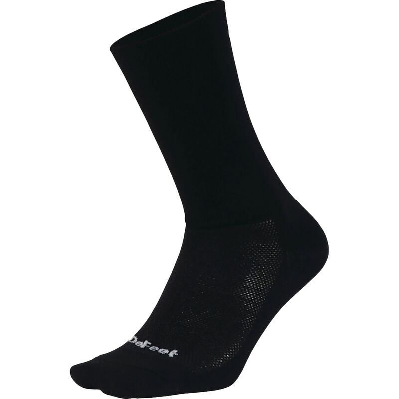 ディフィート メンズ アンダーウェア 靴下 DeFeet Aireator 6in Sock Black Double Cuff ブラック