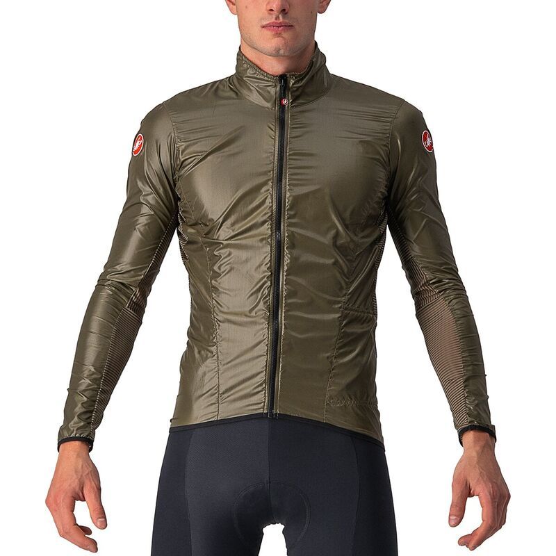 カステリ メンズ アウター ジャケット・ブルゾン ジャケット Castelli Aria Shell Jacket Mens Moss Brown ブラウン