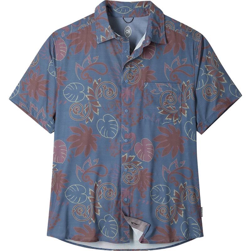 クラブライド メンズ トップス Tシャツ プリント ジャージー Club Ride Apparel Motive Print Jersey Mens LE Galaxy Blue Paisle ブルー