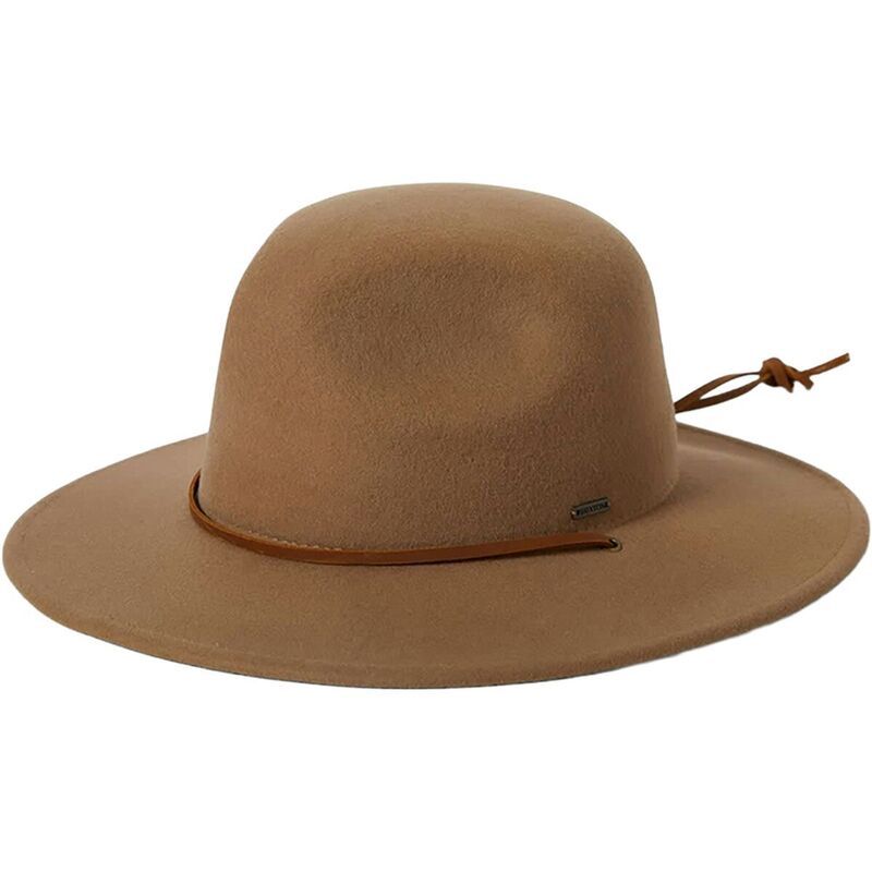 ブリクストン メンズ アクセサリー 帽子 Brixton Cedar Packable WG Fedora Khaki カーキ