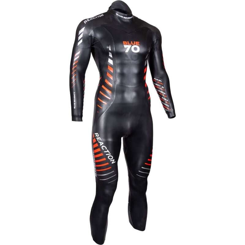 ブルーセブンティ メンズ トップス Tシャツ Blueseventy Reaction Fullsuit Mens Black ブラック