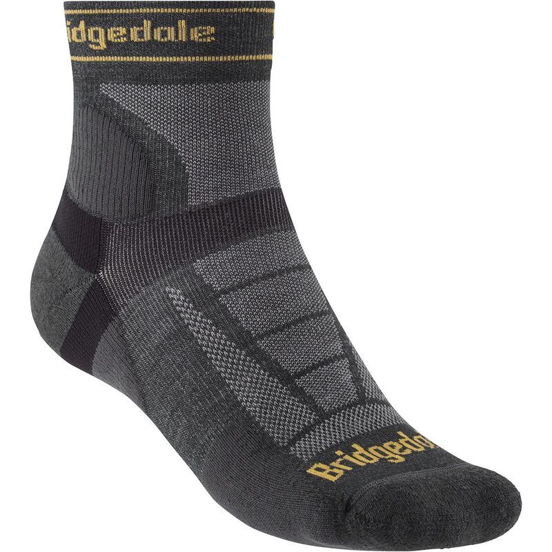 ブリッジデール メンズ アンダーウェア 靴下 Bridgedale Trail Run Ultralight T2 Merino Performance 34 Crew Sock Gunmetal ガンメタル 7,205円