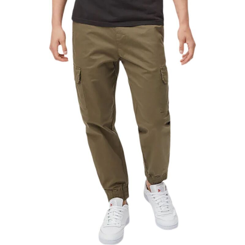テンツリー メンズ ボトムス カジュアルパンツ Tentree Stretch Twill Cargo Pull On Jogger Mens Olive Night Green グリーン