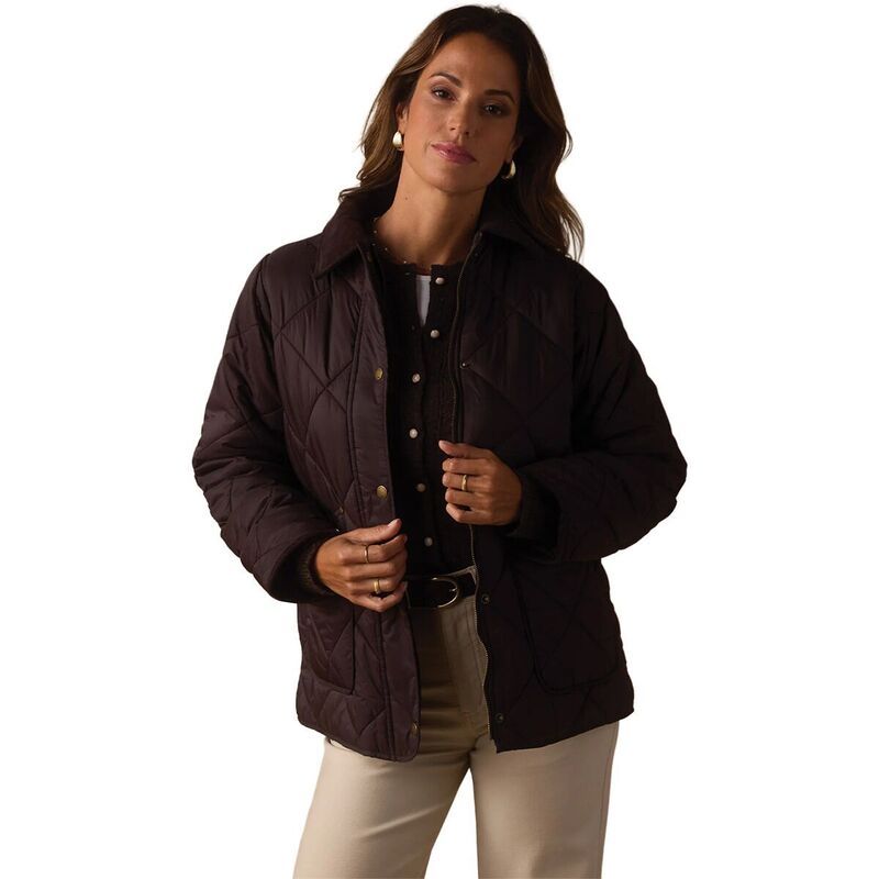 ノーマルブランド レディース アウター ジャケット・ブルゾン キルティング The Normal Brand Quilted Liner Jacket Womens Chestnut