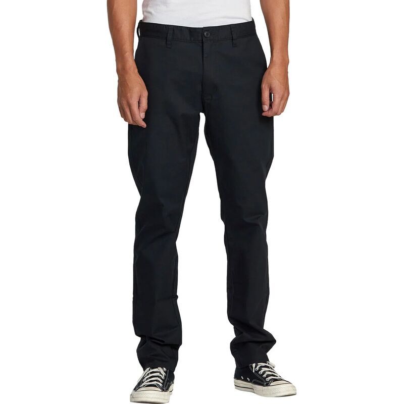 ルーカ メンズ ボトムス カジュアルパンツ RVCA Daggers Tech Chino 2 Mens Rvca Black ブラック