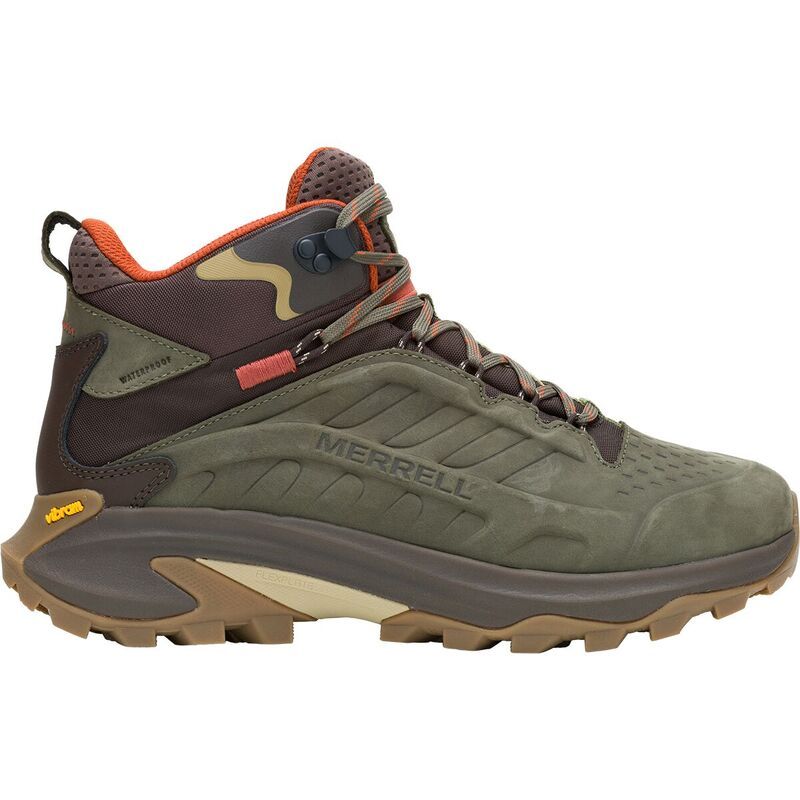 メレル メンズ シューズ ブーツ・レインブーツ Merrell Moab Speed 2 LTR Mid WP Hiking Boot Mens Olive オリーブ
