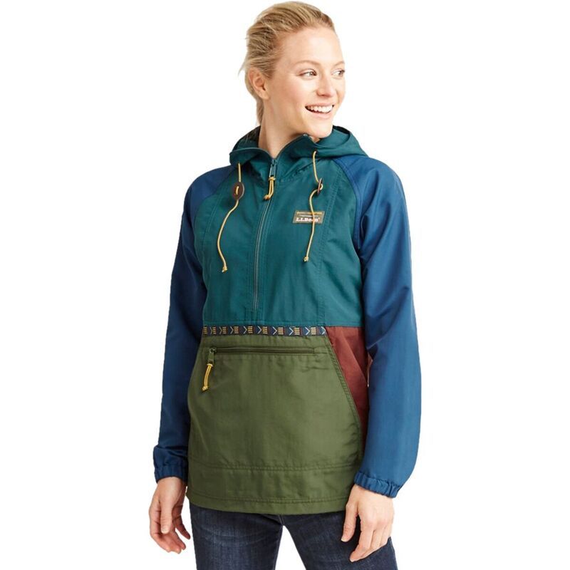 エルエルビーン レディース アウター ジャケット・ブルゾン LLBean Mountain Classic Multi Color Regular Anorak Womens SpruceTuscan Olive オリーブ