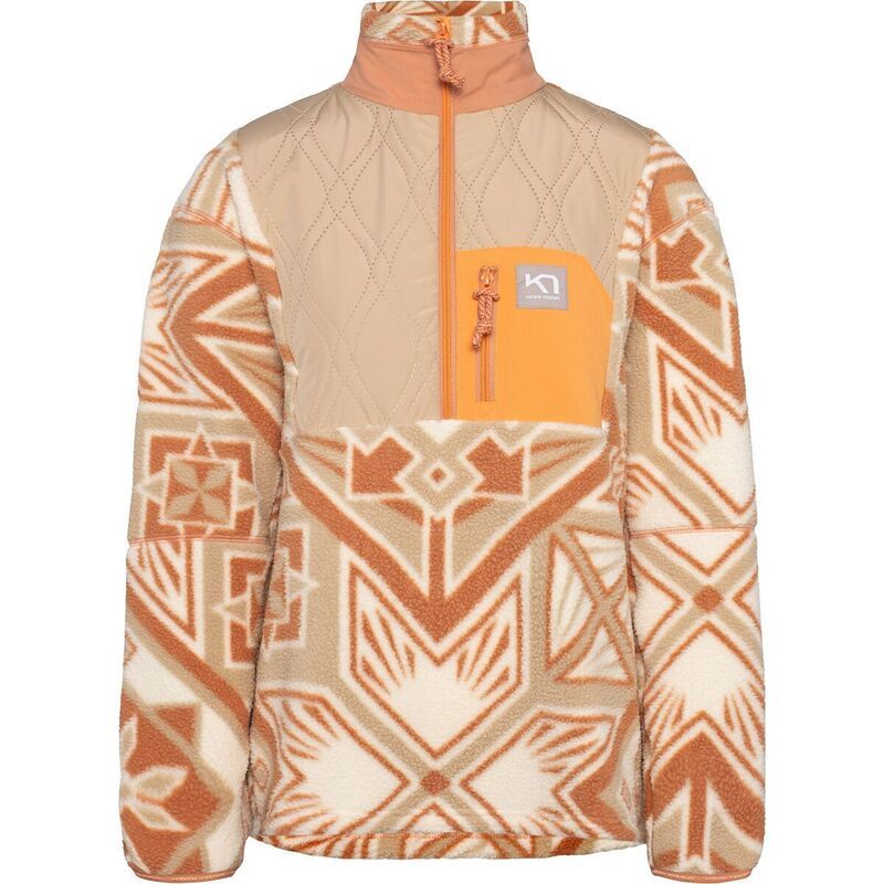 カリ ツラー レディース アウター ジャケット・ブルゾン シャツ Kari Traa Rothe 12Zipullover Shirt Womens Cork