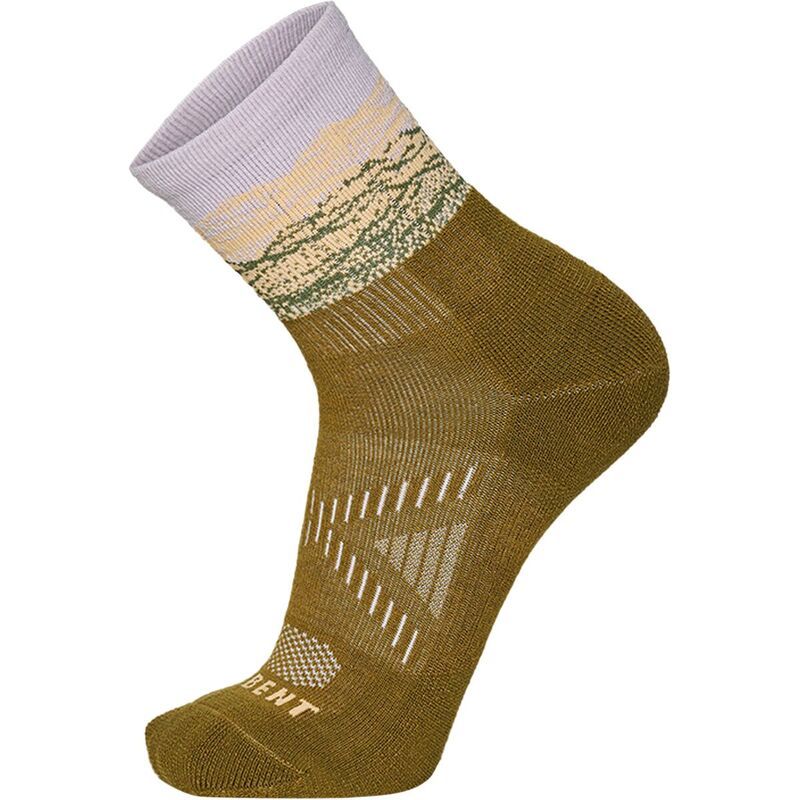 ルベント メンズ アンダーウェア 靴下 ミニ Le Bent The Range Light Cushion Mini Sock Woodland Moss