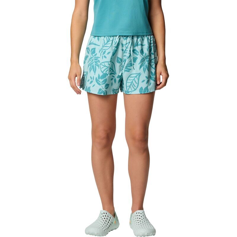 コロンビア レディース ボトムス カジュアルパンツ プリント Columbia Bogata Bay II 3in Print Short Womens Spray Pasteled Tonal