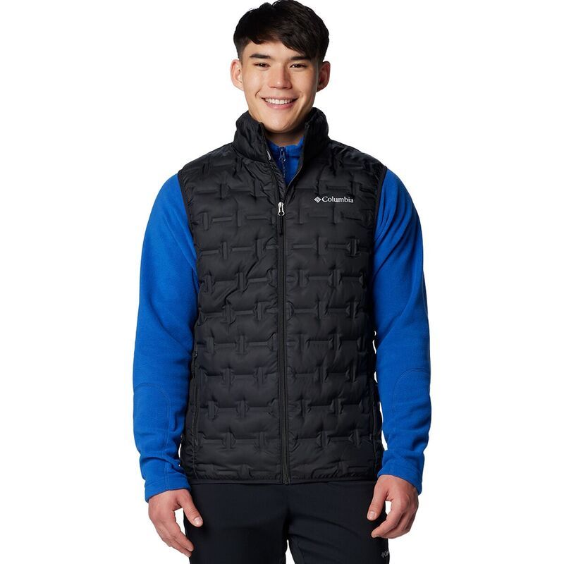 コロンビア メンズ トップス ベスト ダウン Columbia Delta Ridge II Down Vest Mens Black ブラック