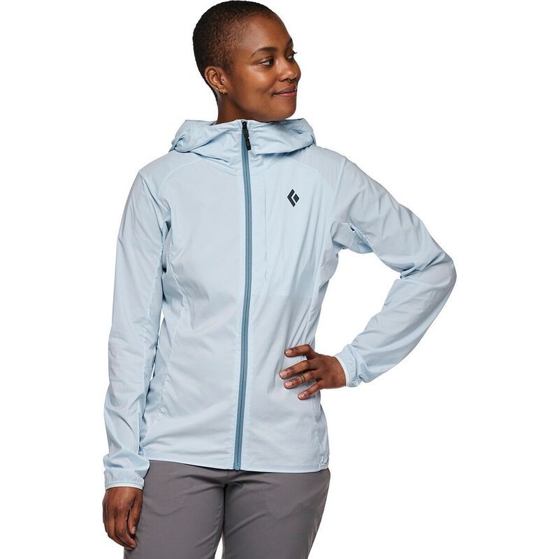 ブラックダイヤモンド レディース アウター ジャケット・ブルゾン フーデッドジャケット ジャケット Black Diamond Alpine Start Insulated Hooded Jacket Womens Belay Blue ブルー