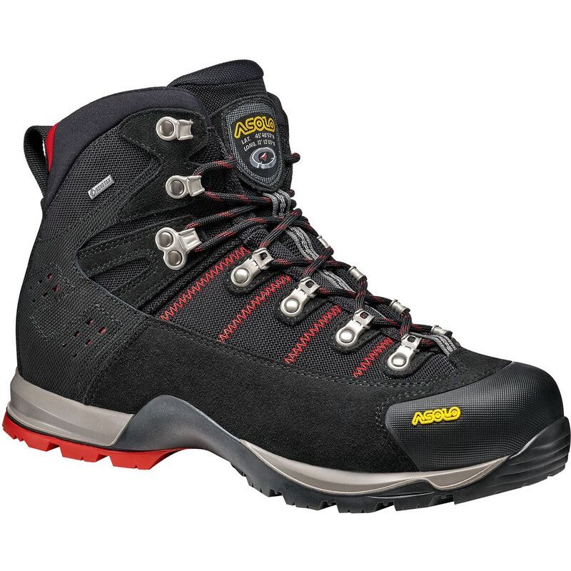 アゾロ メンズ シューズ ブーツ・レインブーツ Asolo Fugitive GORETEX Boot Mens BlackRed ブラック