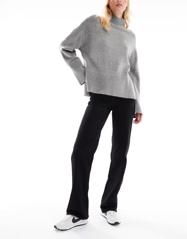 ベロモーダ レディース ボトムス デニムパンツ ワイドレッグ ジーンズ Vero Moda Tall Tessa high waisted wide leg jeans Black ブラック 19,511円