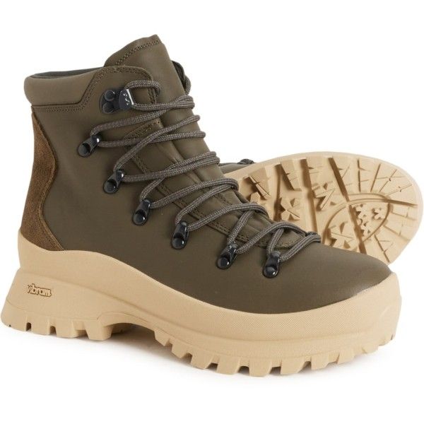 メレル レディース シューズ ブーツ・レインブーツ レザー Merrell Bristol Mid Hiking Boots Leather For Women Olive オリーブ