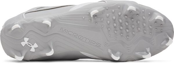 アンダーアーマー メンズ シューズ スニーカー Under Armour Mens Yard Icon TPU Baseball Cleats Triple Grey グレー