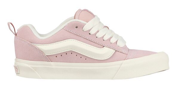 バンズ メンズ シューズ スニーカー Vans Knu Skool Shoes WhitePink ホワイト