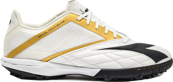 ディアドラ メンズ シューズ スニーカー Diadora Brasil Sala Elite Turf Soccer Cleats WhiteGold ホワイト