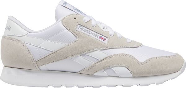 リーボック メンズ シューズ スニーカー ナイロン Reebok Mens Classic Nylon Shoes WhiteWhiteWhite ホワイト