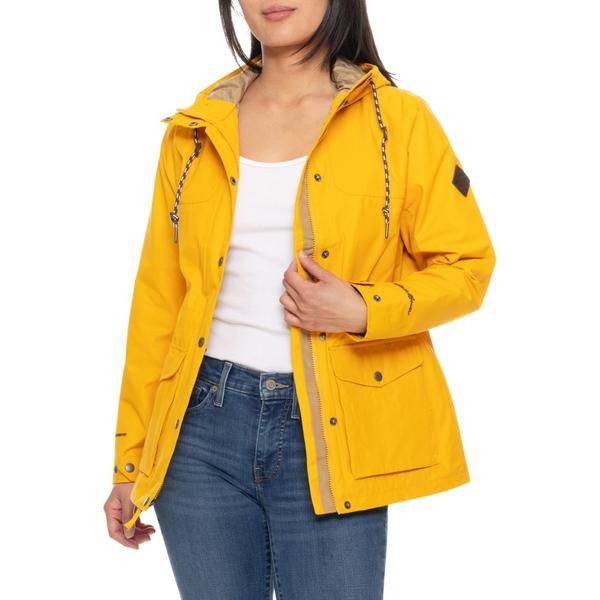 エディー バウアー レディース アウター ジャケット・ブルゾン パーカー Eddie Bauer Charly Rain Parka Waterproof Dark Marigold
