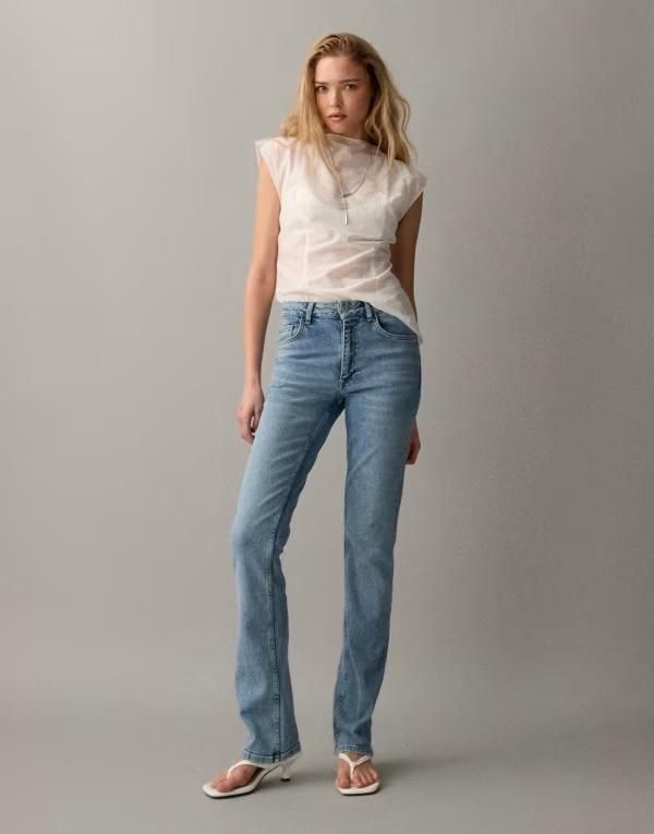 エイソス レディース ボトムス デニムパンツ スリムフィット ジーンズ ASOS DESIGN slim fit pencil jeans in midwash Mid Wash