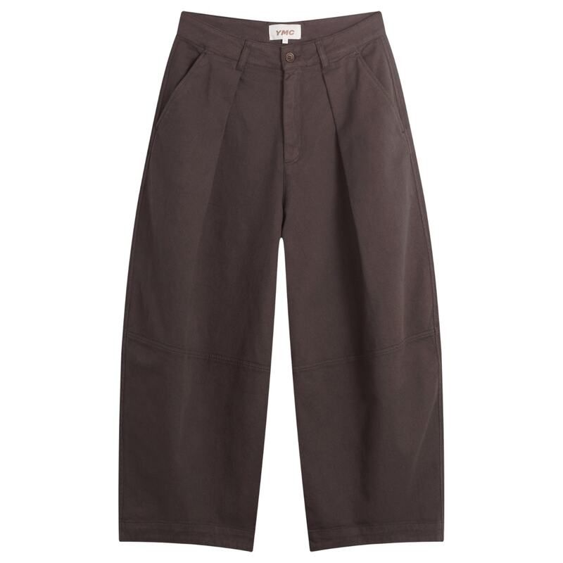 ワイエムシー レディース ボトムス カジュアルパンツ YMC Deadbeatrouser Brown Twill ブラウン