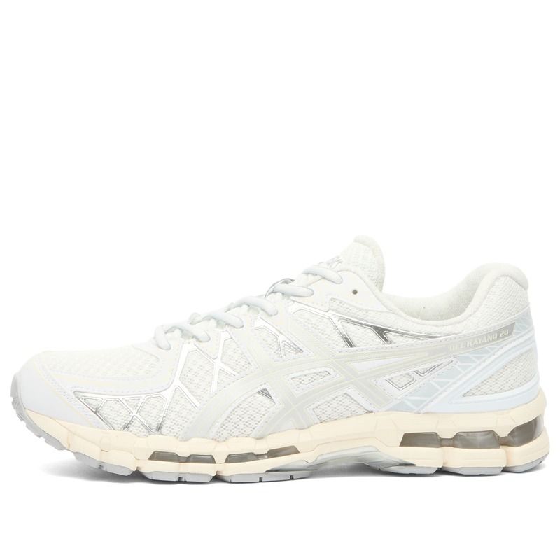 アシックス メンズ シューズ スニーカー Asics GelKayano 20 White Pure Silver ホワイト