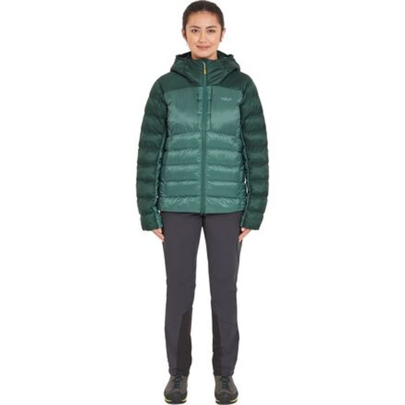 ラブ レディース アウター ジャケット・ブルゾン フーデッドジャケット Rab Cirrus Ultra Hooded Jacket Womens Green SlateEucalyptus スレート