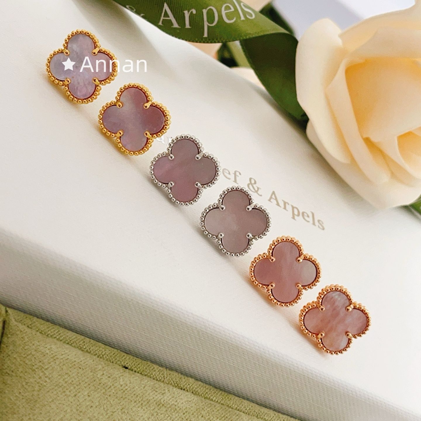 超美品値下げ 新品 VAN CLEEF & ARPELS ヴァン クリーフ アンド アーペルズ ピアス レディース 結婚式 卒業式 清楚 イベント 入学式