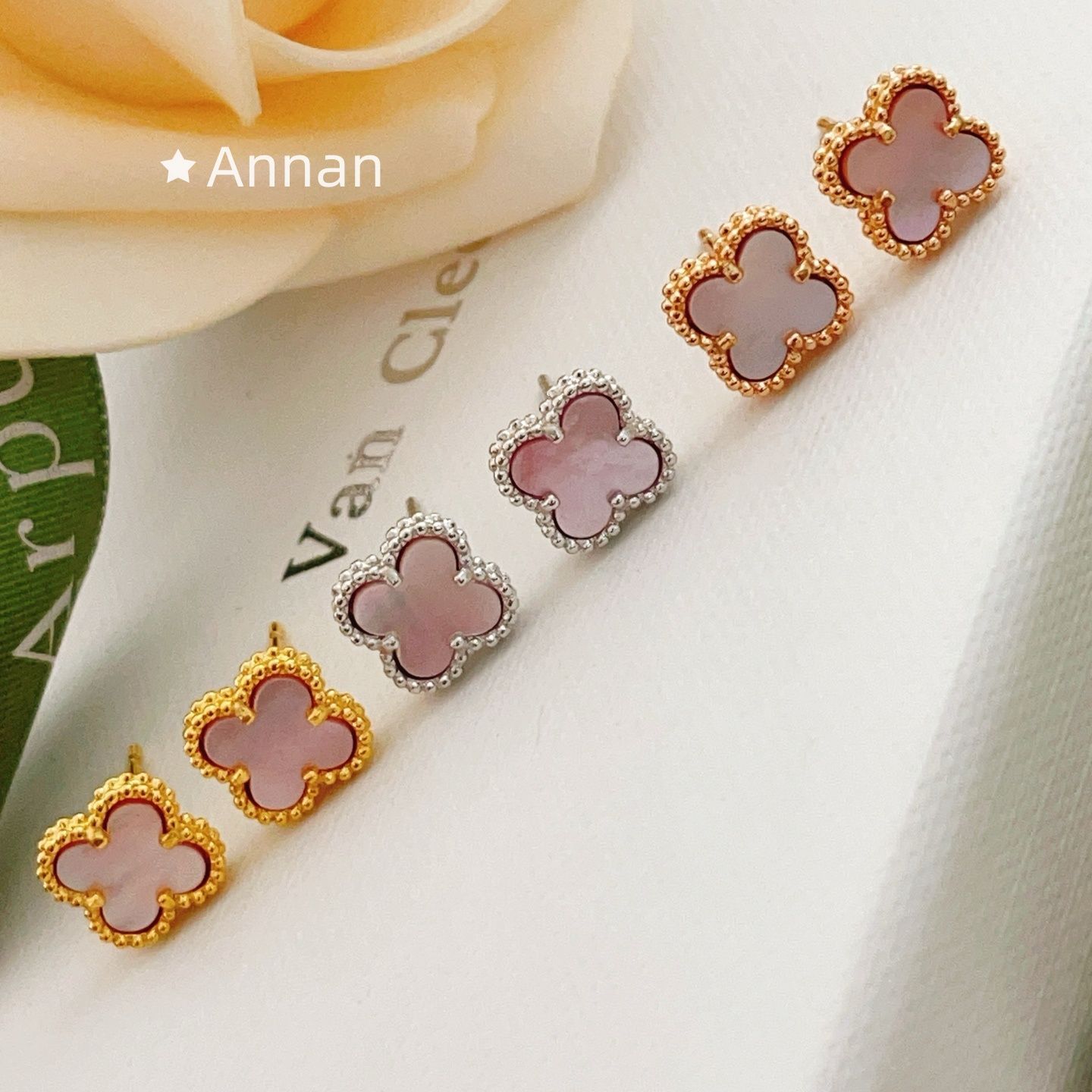 美品 本日特価 新品 VAN CLEEF & ARPELS ヴァン クリーフ アンド アーペルズ ピアス レディース 結婚式 卒業式 清楚 イベント 入学式