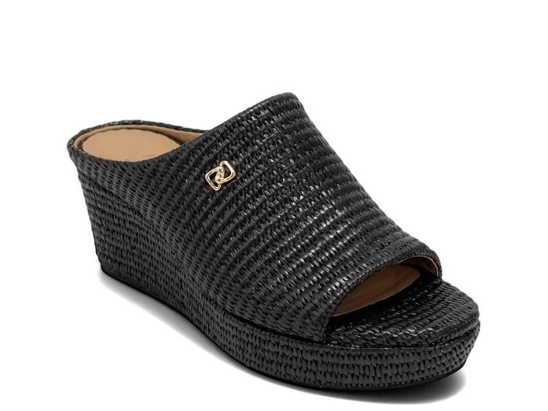 エアロソールズ レディース シューズ サンダル Aerosoles Cafe Wedge Sandal Black ブラック