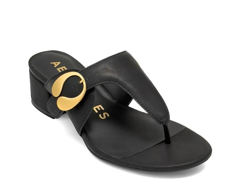 エアロソールズ レディース シューズ サンダル Aerosoles Cloude Sandal Black ブラック